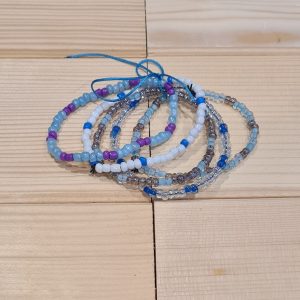 Ensemble de 5 bracelets en perles de rocaille