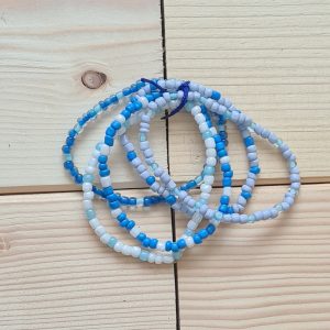 Ensemble de 5 bracelets en perles de rocaille