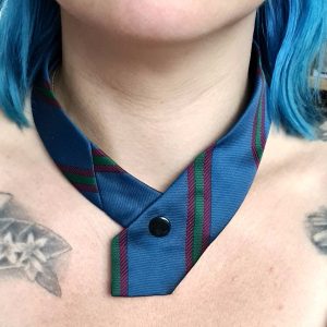 Collier Cravate "Little Navy"